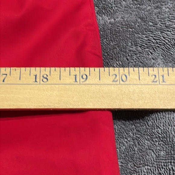 Talbots Women’s Red Slim Crop Pants NWOT, size 10. Also have same in PLUM color - Picture 7 of 10